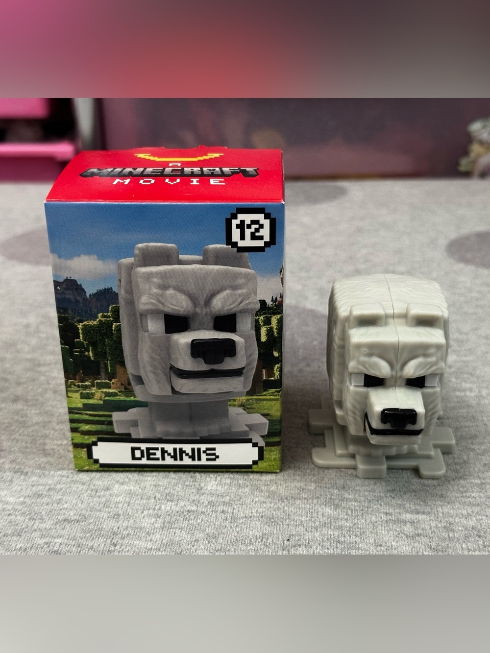 5 for $15! McDonald's Toy A Minecraft Movie - #12 Dennis Wolf